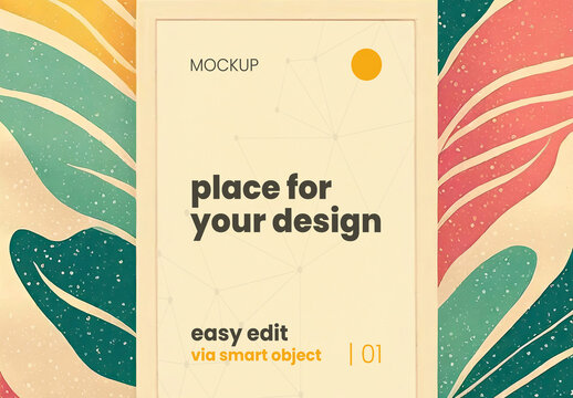 Paint Art Drawing Poster Mockup 50