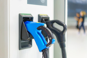 Swift Power Surge Modern Fast EV Chargers in Par