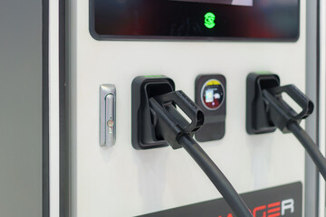Swift Power Surge Modern Fast EV Chargers in Par