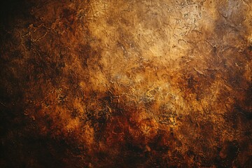 A painting featuring a brown and black background. Suitable for various design projects