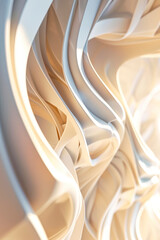 Vertical 3D modern wave curve abstract presentation background. Luxury paper background.