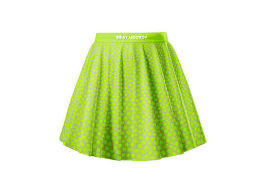 Tennis Skirt Mockup