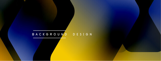 Obraz premium Geometric background adorned with dynamic arrows and sleek lines, forming intricate web of movement and energy, captivating the eye with its mesmerizing patterns