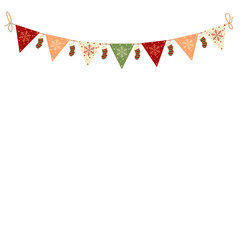 Bunting Flag Christmas