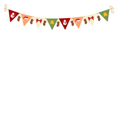 Bunting Flag Christmas