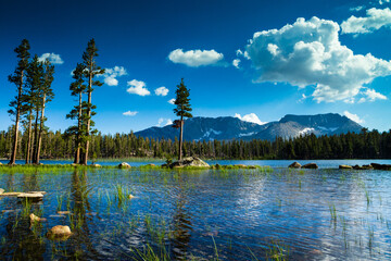 Moraine Lake,CAlifornia- High Sierra Trail