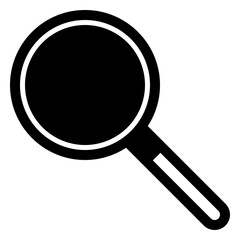 search icon in solid style