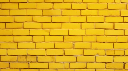 Obraz premium Yellow Brick Wall Background