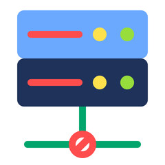 Fototapeta premium disconnect icon