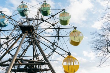 映画「恋空」のロケ地、千手山公園の観覧車