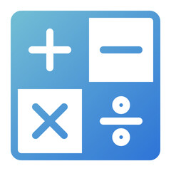 Fototapeta premium calculate icon