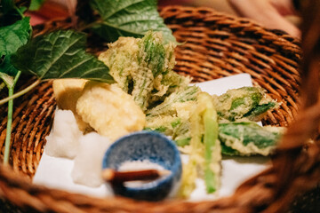 仙仁温泉岩の湯の夕食