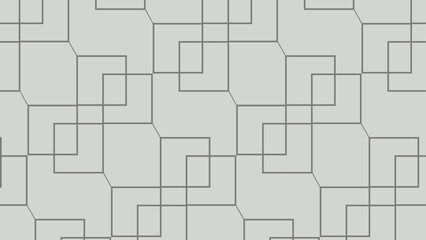Seamless abstract geometric pattern Gray background with squares For fabric surface design packaging home decor gift wrap pillows bedding stationery backgrounds and wallpaper Vector illustration