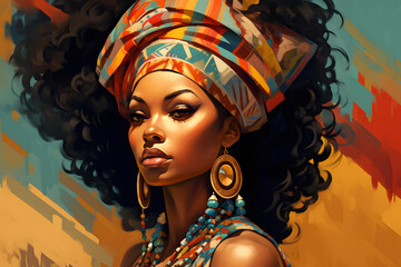 beautiful woman, african american woman, beauty, power, woman power