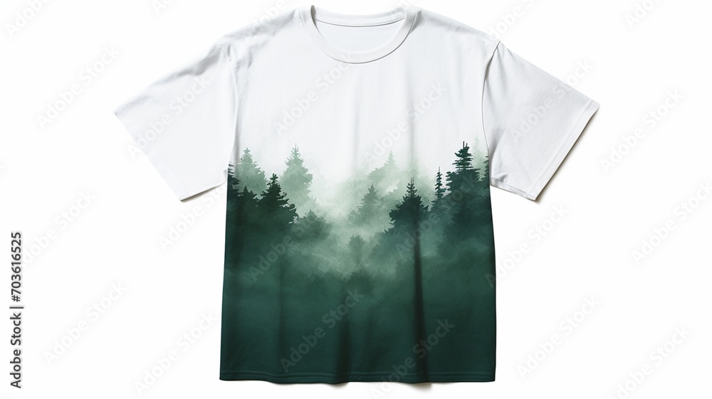 Wall mural t shirt design