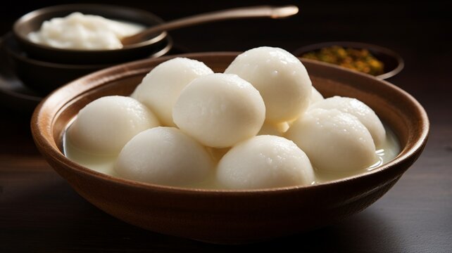  bowl full of juicy rasgulla
