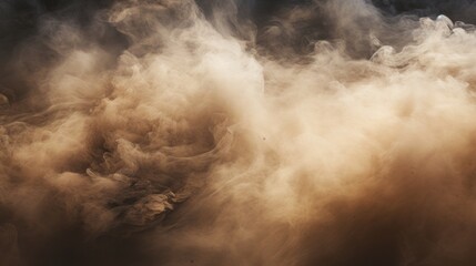 Obraz premium Smoke and dust on the floor, background, wallpaper