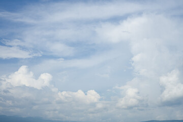 blue sky with cloud, Cloud Background