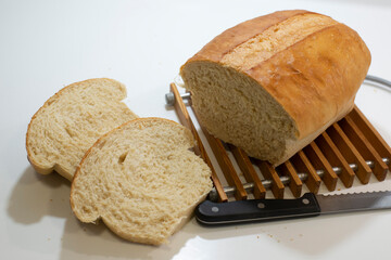 pan de molde casero pan inglés