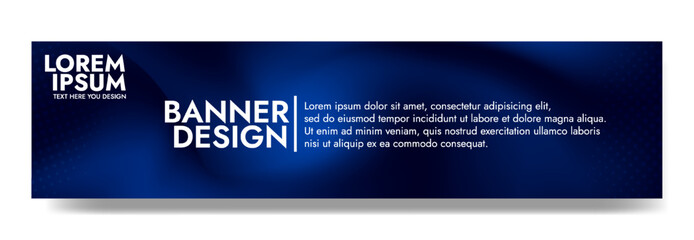 Abstract dark blue banner color with a unique design. It is ideal for creating eye catching headers, promotional banners, and graphic elements with a modern and dynamic look.