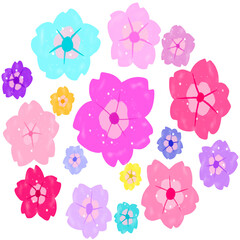 cherry blossoms clip art 