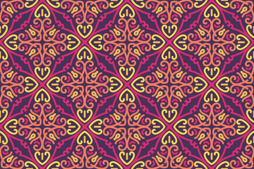 ornamental seamless pattern ornaments in traditional arabian, moroccan, turkish style. vintage abstract floral background texture. Modern minimal labels. Premium design