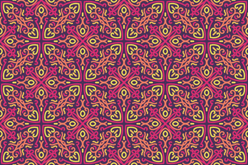 ornamental seamless pattern ornaments in traditional arabian, moroccan, turkish style. vintage abstract floral background texture. Modern minimal labels. Premium design