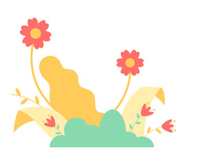 Vector Spring Element Cute