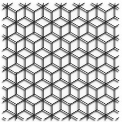 3D seamless geometric pattern