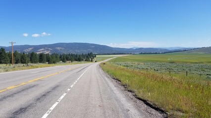 Fototapeta na wymiar Montana countryside