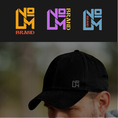 Logo Type icon Brand Nolm  Vector Design