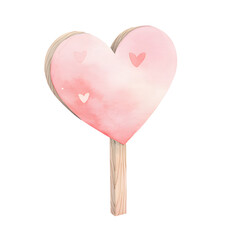 Evoke romance with charming hand-painted watercolor Valentine wooden signs, perfect for adding a heartfelt touch to your decor.