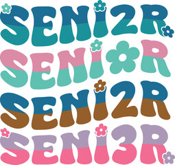 Seni2r , illustration  t shirt design 