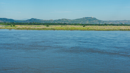 An island in Ayeyarwaddy river 