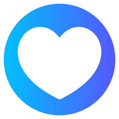 heart gradient icon