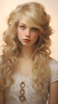 Beautiful blond woman, beautiful blond girl, bloond woman, blond girl, white hair, blond woman portrait
