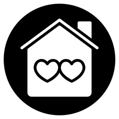 home glyph icon