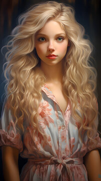 Beautiful blond woman, beautiful blond girl, bloond woman, blond girl, white hair, blond woman portrait