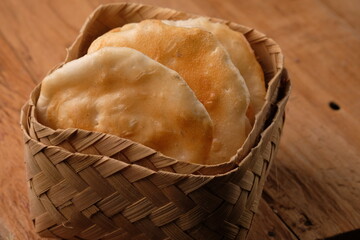 Opak Ketan Bakar is a typical Sundanese snack that is dry, crunchy, similar to crackers. Opak is...
