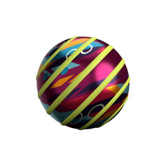 3d planet saturnus ilustrator
