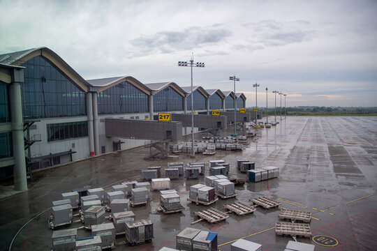 View of Clark International Airport in Clark, Philippines