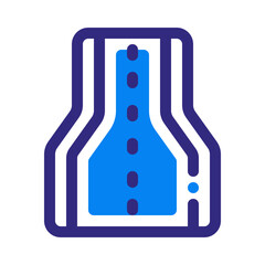 Narrow Road Mixed Icon