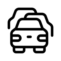 Traffic Jam Line Icon