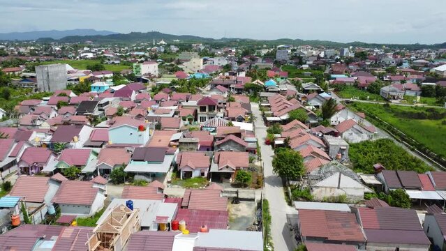 Closely arranged subsidized housing