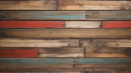Naklejka premium Vintage White Wooden Texture Background With Rustic Wood Plank Texture
