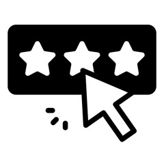 three star rating, feedback