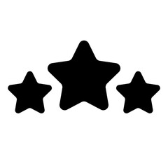 three star rating, feedback