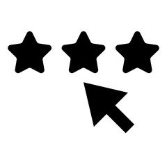 three star rating, feedback