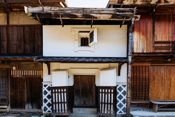 old warehouse in Tsumago-juku, Nagano Japan - obrazy, fototapety, plakaty