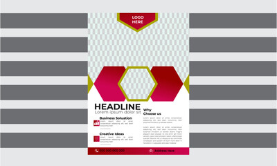 Modern Business Flyer design.